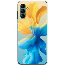 Чохол для Samsung Galaxy A04S (A047) MixCase патріотичні квітка України