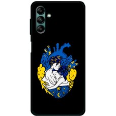 Чохол для Samsung Galaxy A04S (A047) MixCase патріотичні українці в серці