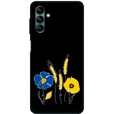Чохол для Samsung Galaxy A04S (A047) MixCase патріотичні квіти україни