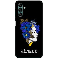 Чохол для Samsung Galaxy A04S (A047) MixCase патріотичні вільна українка