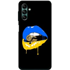Чохол для Samsung Galaxy A04S (A047) MixCase патріотичні пуля губи