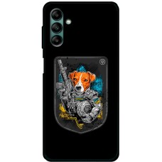 Чохол для Samsung Galaxy A04S (A047) MixCase патріотичні бойовий патрон