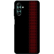 Чохол для Samsung Galaxy A04S (A047) MixCase патріотичні червоний колір вишиванки