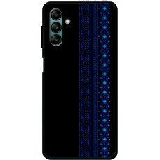 Чохол для Samsung Galaxy A04S (A047) MixCase патріотичні синій колір вишиванки
