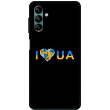 Чохол для Samsung Galaxy A04S (A047) MixCase патріотичні I love UA