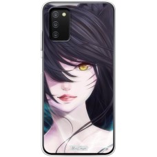 Чохол з аніме для Samsung Galaxy A03s (A307) MixCase дівчинка із золотими очима
