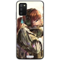 Чохол з аніме для Samsung Galaxy A03s (A307) MixCase дівчинка аніме дівчинка воїн