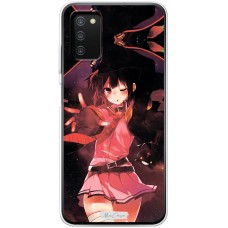 Чохол з аніме для Samsung Galaxy A03s (A307) MixCase дівчина в червоному