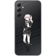 Чохол з аніме для Samsung Galaxy A14 Mixcase дівчинка в панчохах