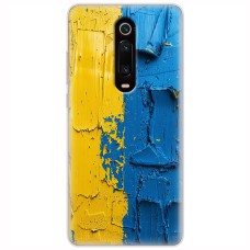 Чохол для Xiaomi Mi 9T / 9T Pro MixCase патріотичні жовто-блакитна фарба