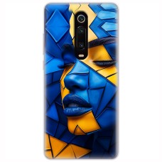 Чохол для Xiaomi Mi 9T / 9T Pro MixCase патріотичні геометрія обличчя