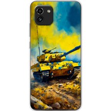 Чохол для Samsung Galaxy A03 (A035) MixCase патріотичні танк