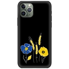 Чохол для iPhone 11 Pro Max MixCase патріотичні квіти україни