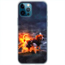 Чохол для iPhone 12 Pro MixCase Патрон у руїнах міста