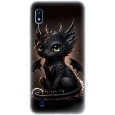 Чохол для Samsung Galaxy A10 (A105) MixCase асорті чорний дракоша