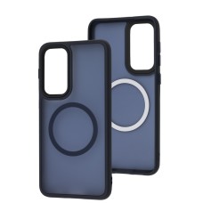 Чохол для Samsung Galaxy S23+ (S916) WAVE Matte Insane MagSafe midnight blue