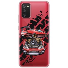 Чохол для Samsung Galaxy A02s (A025) MixCase машини red car