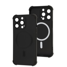 Чохол для iPhone 13 Pro WAVE Silk Touch WXD MagSafe black