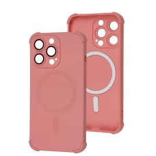 Чохол для iPhone 13 Pro WAVE Silk Touch WXD MagSafe peach