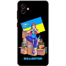 Чохол для Samsung Galaxy A04 (A045) MixCase патріотичні волонтер