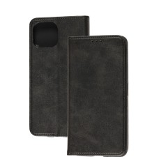 Чохол книжка для Xiaomi Mi 11 Lite Black magnet чорний