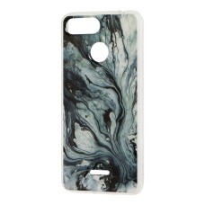 Чохол для Xiaomi Redmi 6 Marble "морська безодня"