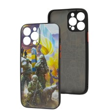 Чохол для iPhone 13 Pro Max WAVE Ukraine Shadow Matte defenders of ukraine