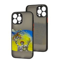 Чохол для iPhone 13 Pro Max WAVE Ukraine Shadow Matte motherland