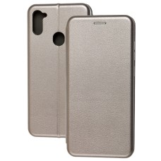 Чохол книжка Premium для Samsung Galaxy A11/M11 сірий