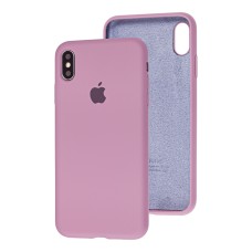 Чохол для iPhone Xs Max Silicone Full amethyst
