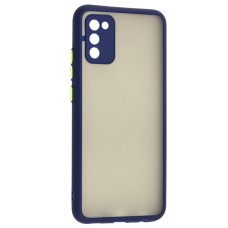 Чохол для Samsung Galaxy A02s (A025) LikGus Totu camera protect синій