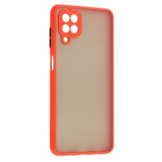 Чохол для Samsung Galaxy A12 (A125) LikGus Totu camera protect червоний