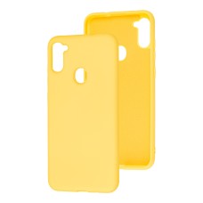 Чохол для Samsung Galaxy A11 / M11 Full without logo neon yellow