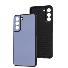Чохол для Samsung Galaxy S21 FE (G990) Classic leather case light purple