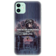 Чохол для iPhone 12 MixCase патріотичні військові захисники Азов
