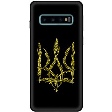 Чохол для Samsung Galaxy S10 (G973) MixCase патріотичні герб з колосків