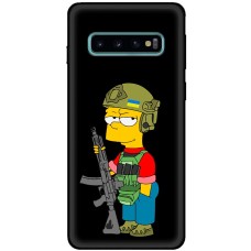 Чохол для Samsung Galaxy S10 (G973) MixCase патріотичні Барт за Україну