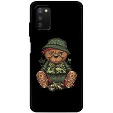 Чохол для Samsung Galaxy A03s (A037) MixCase гроші angry bear
