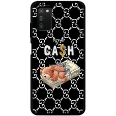 Чохол для Samsung Galaxy A03s (A037) MixCase гроші pay me cash bear