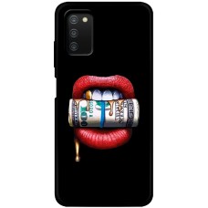 Чохол для Samsung Galaxy A03s (A037) MixCase гроші lips