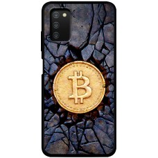 Чохол для Samsung Galaxy A03s (A037) MixCase гроші bitcoin