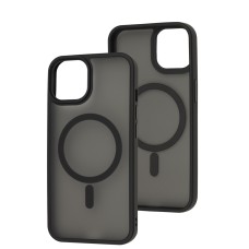 Чохол для iPhone 13 / 14 WAVE Matte Insane MagSafe black