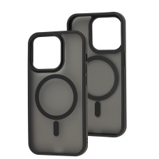 Чохол для iPhone 14 Pro WAVE Matte Insane MagSafe black