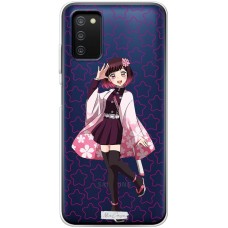 Чохол з аніме для Samsung Galaxy A03s (A307) MixCase аніме дівчинка в кімоно з мечем