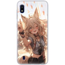 Чохол з аніме для Samsung Galaxy A10 (A105) Mixcase дівчинка лисичка