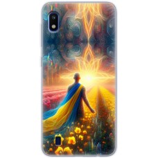 Чохол для Samsung Galaxy A10 (A105) MixCase патріотичні поле тюльпанів