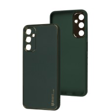 Чохол для Samsung Galaxy A05S (A057) Leather Xshield army green