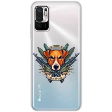 Чохол для Xiaomi Redmi Note 10 5G / Poco M3 Pro MixCase Патрон логотип