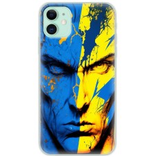 Чохол для iPhone 12 MixCase асорті обличчя фарбою