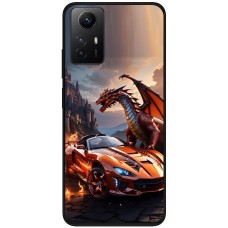 Чохол для Xiaomi Redmi Note 12S MixCase машини неон дракон